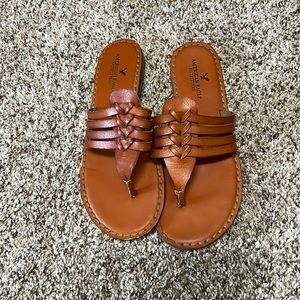 Leather Flip Flops